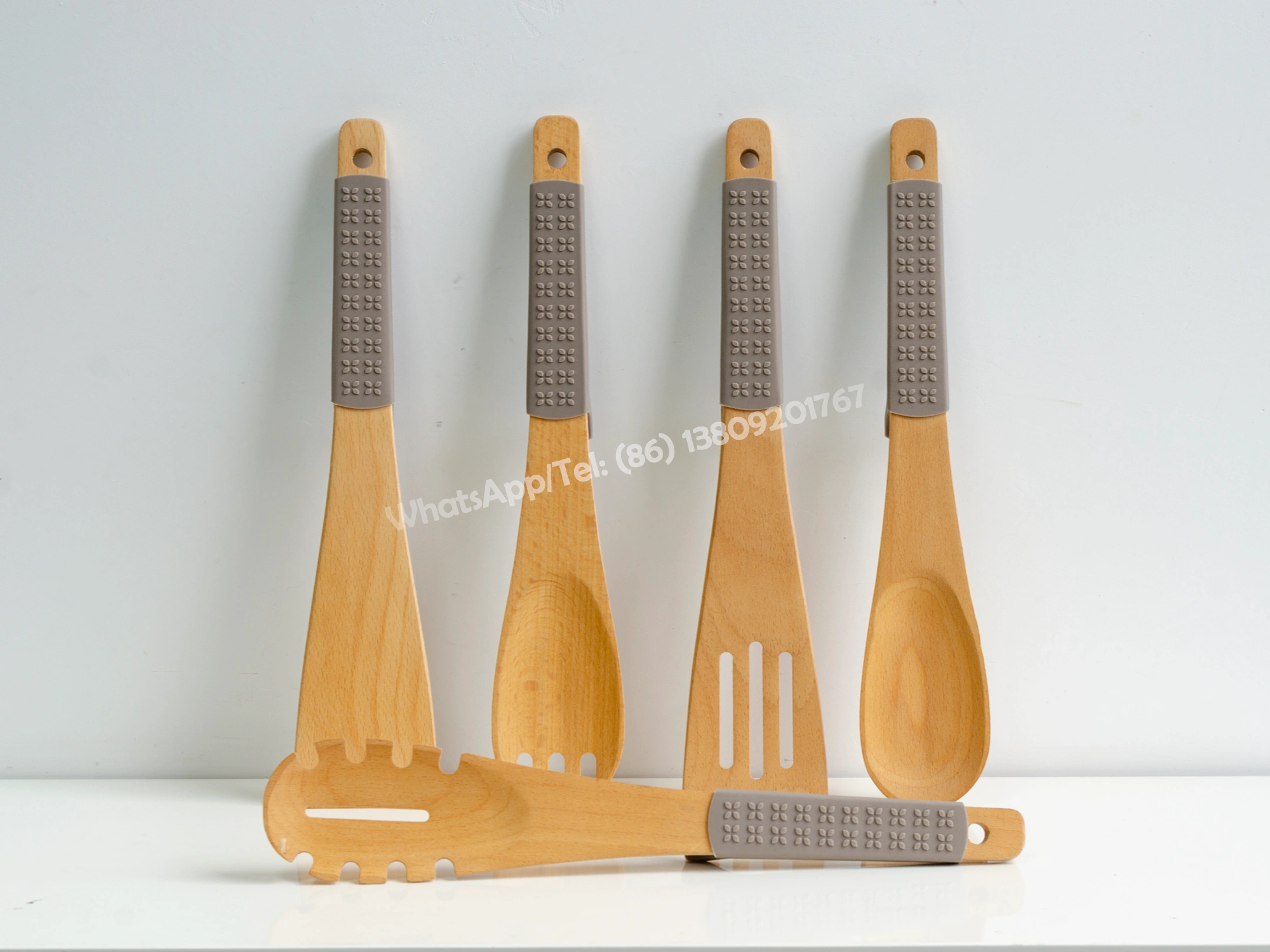 Utensilios de cocina de madera a granel